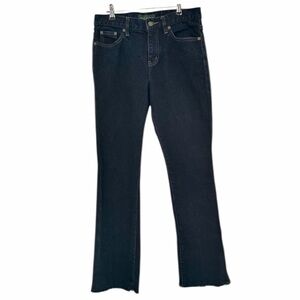 Lauren Ralph Lauren Black Classic Straight Leg Jeans Women's 2 Pre-Loved